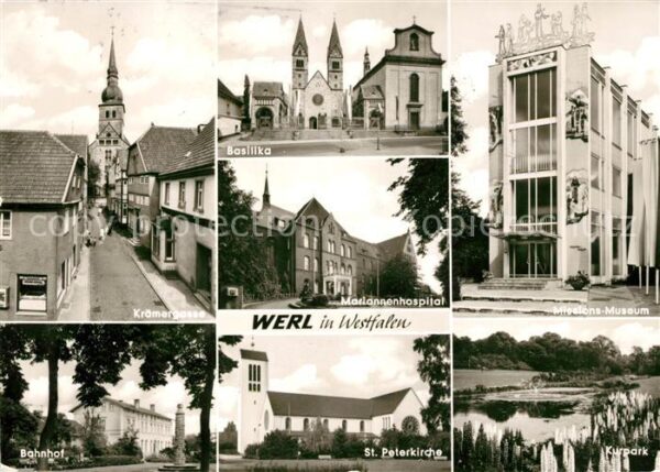 Werl Westfalen Basilika Missions-Museum Kurpark Krämer