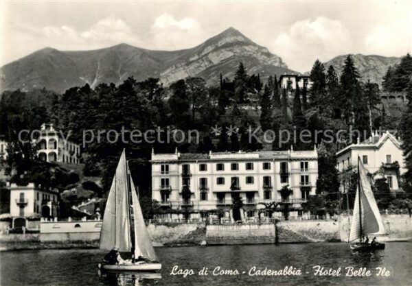 Cadenabbia Lago di Como Hotel Belle Ile