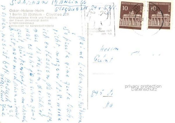 Berlin Oskar Helene Heim Dahlem – Bild 2