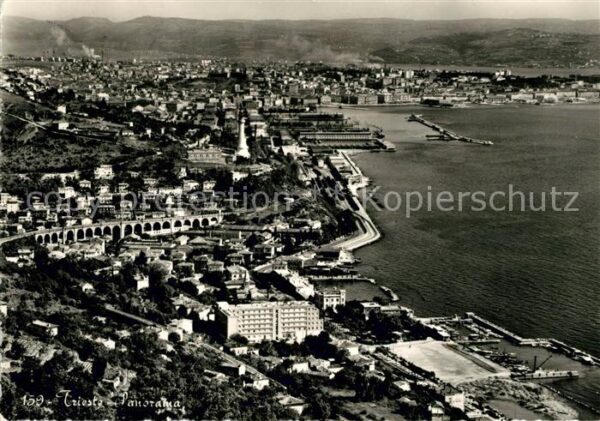 Trieste Fliegeraufnahme