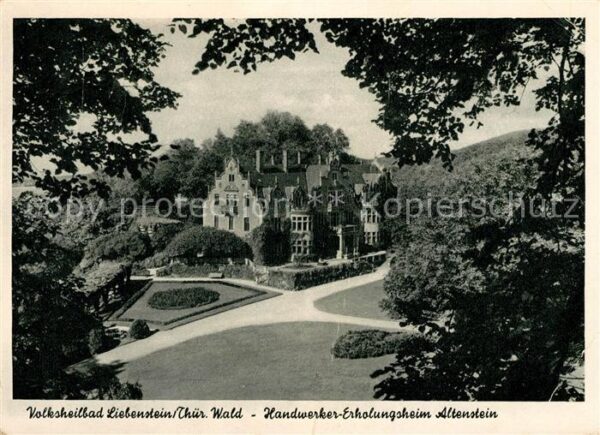 Bad Liebenstein Handwerker-Erholungsheim Altenstein
