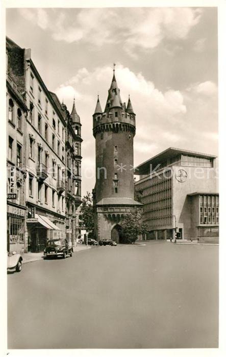 Frankfurt Main Eschenheimer Turm Bayer Haus