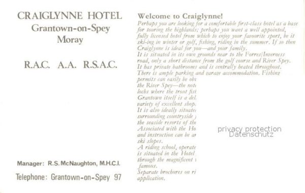 Grantown on Spey Craiglynne Hotel – Bild 2