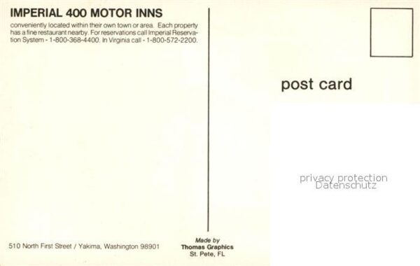 Yakima Imperial 400 Motor Inns – Bild 2