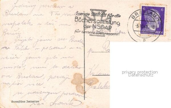 Breslau Niederschlesien Rathaus am Ring – Bild 2