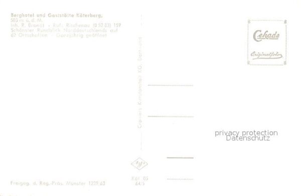 Rischenau Hotel Gasthaus Köterberg Fliegeraufnahm – Bild 2