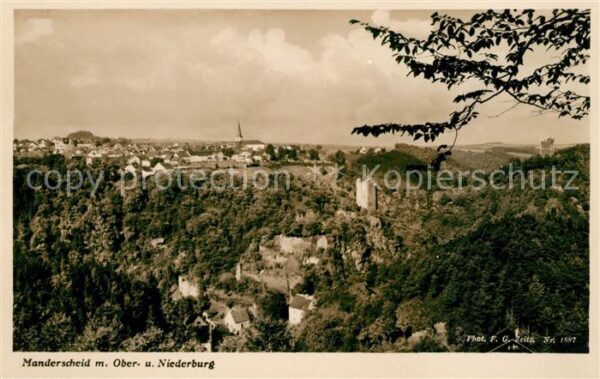 Manderscheid Eifel Oberburg Niederburg