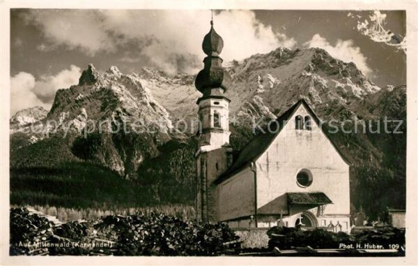Mittenwald Karwendel Tirol Kirche