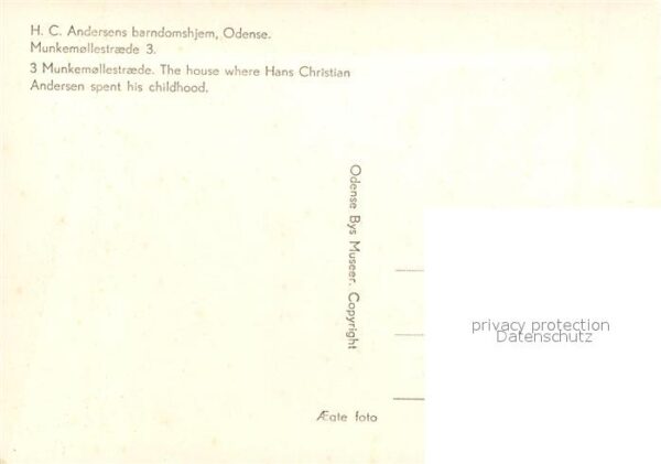 Odense Hans Christian Andersen Huas – Bild 2