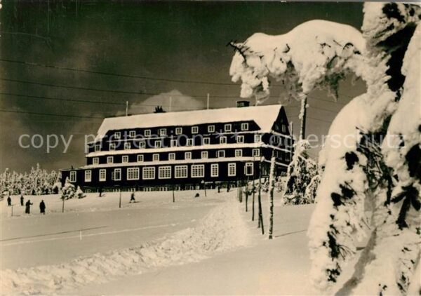 Krkonose Winterlandschaft