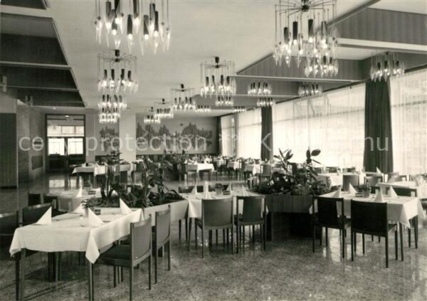 Oberhof Thueringen Interhotel Panorama Restaurant Rennstei