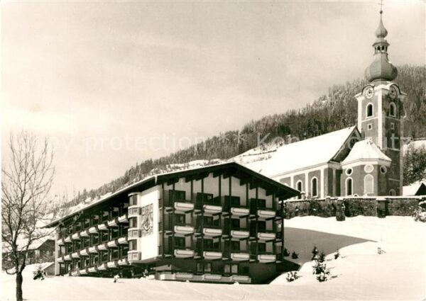 Kleinkirchheim Kaernten Bad Hotel Prägant Winterlandschaft