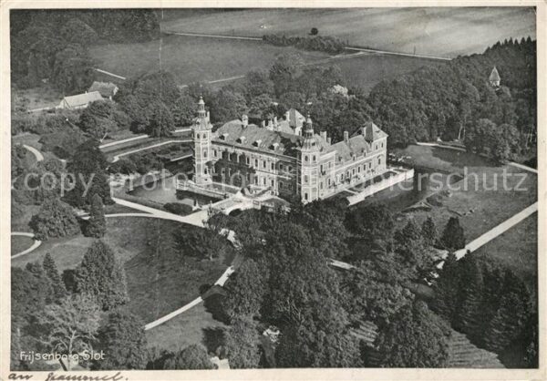 Frijsenborg Fliegeraufnahme Schloss
