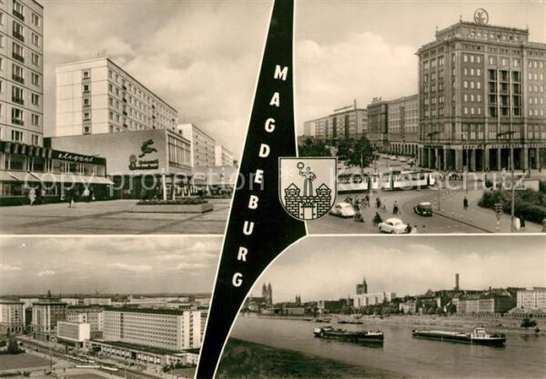 Magdeburg Karl Marx Straße Wilhelm Pieck Allee In