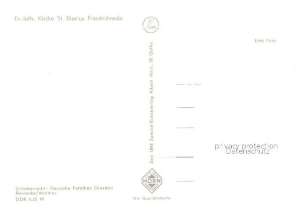 Friedrichroda Evangelisch Lutherische Kirche Sankt Bl – Bild 2