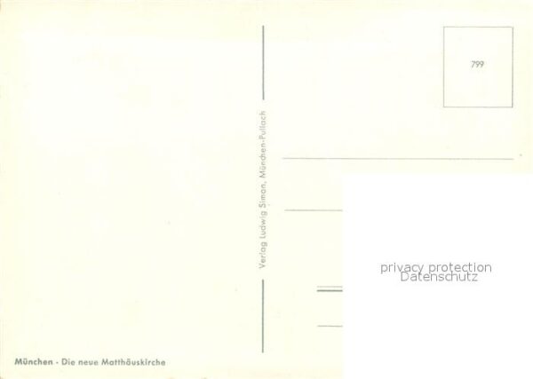 Muenchen Matthäuskirche – Bild 2