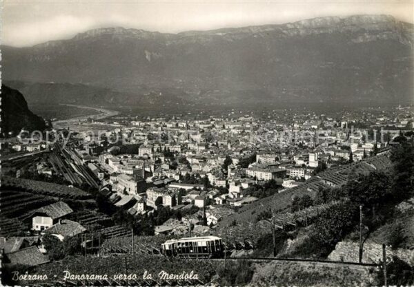 Bozen Suedtirol Panorama Mendel