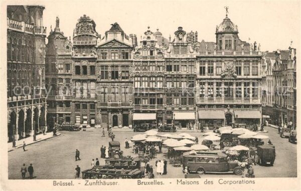 Bruessel Bruxelles Zunfthäuser