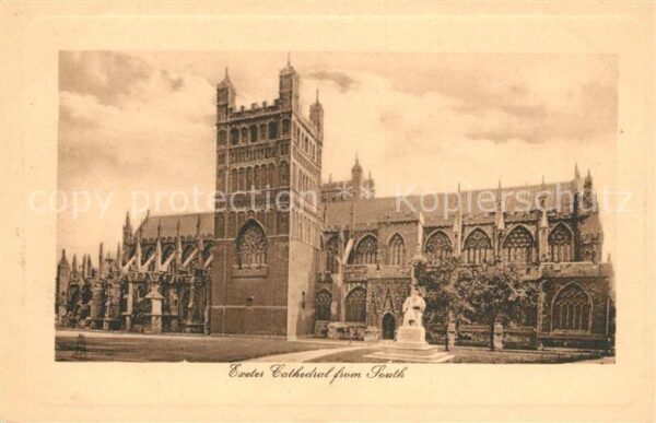 Exeter Cathedral from South