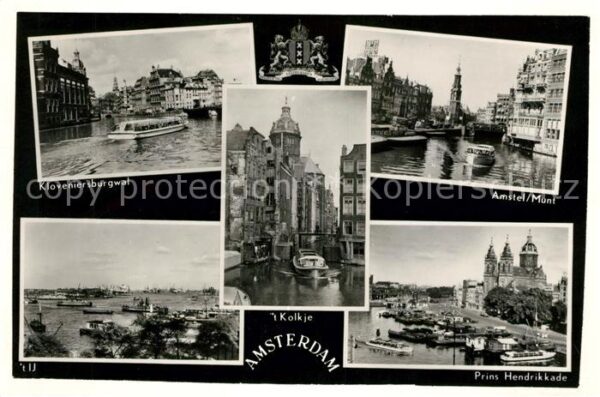 Amsterdam Niederlande Kloveniersburgwal Amstel Munt t Kolkje