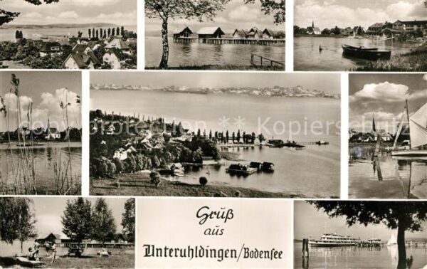 Unteruhldingen am Bodensee Pfahlbauen Fähre Seepromena