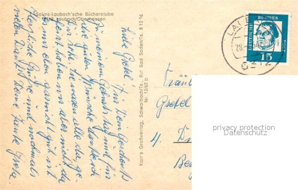 Laubach Hessen Solms Laubachsche Bücherstube Schlossho – Bild 2