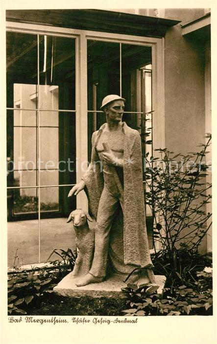 Bad Mergentheim Schäfer Franz Gehrig Denkmal