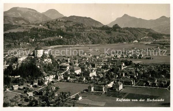 Kufstein Tirol Blick von der Hohwacht