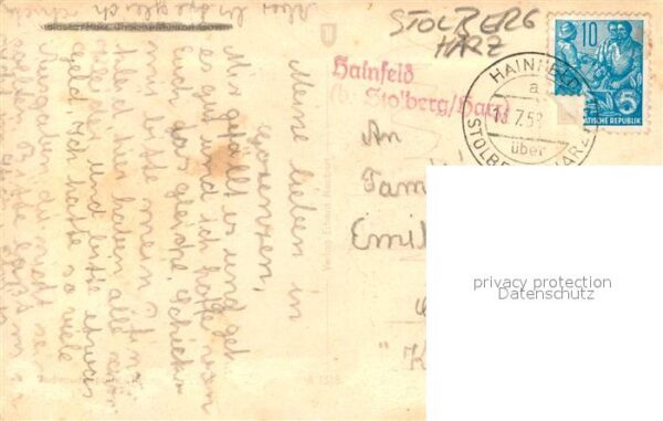 Stolberg Harz Strassenpartie – Bild 2