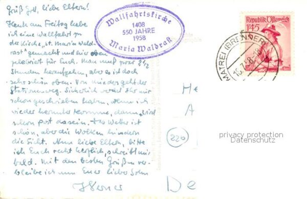 Serles Maria Waldrast Wallfahrtskirche – Bild 2
