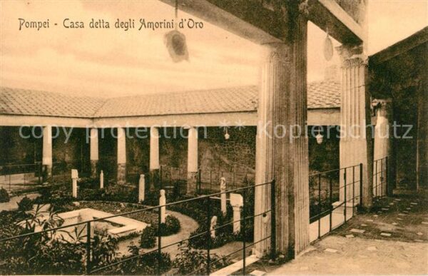 Pompei Casa detta degli Amorini d_Oro