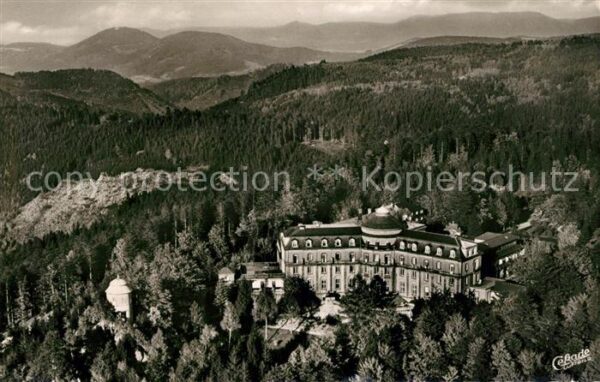 Buehl Baden Schloss Bühlerhöhe Fliegeraufnahme