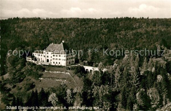 Memmingen Schloss Eisenburg Fliegeraufnahme