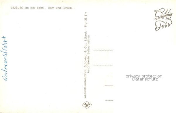 Limburg Lahn Dom und Schloss Fliegeraufnahme – Bild 2