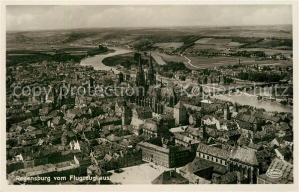 Regensburg Fliegeraufnahme