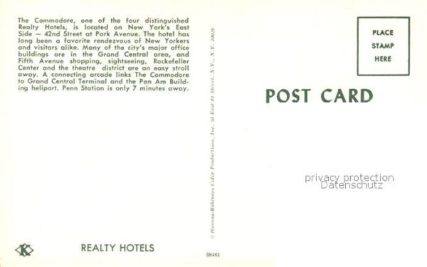 New York City Hotel Commodore – Bild 2