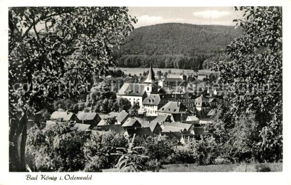 Bad Koenig Odenwald Ortsblick