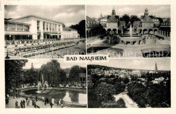 Bad Nauheim Kurhaus Sprudelhof Trinkkuranlage Teila