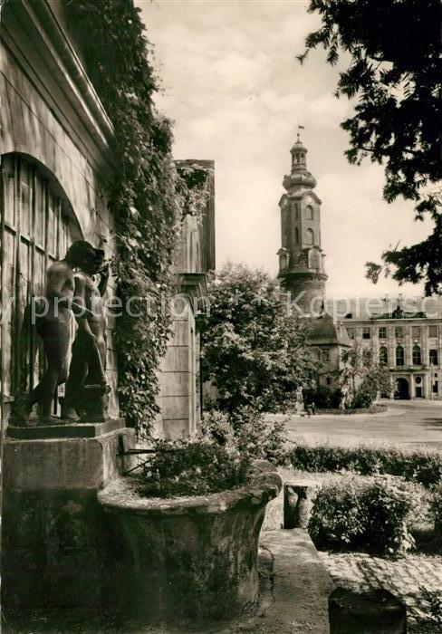 Weimar Thueringen Bastille und Schloss