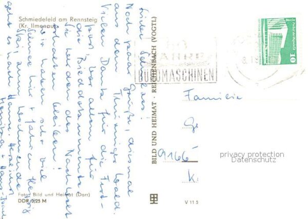 Schmiedefeld Rennsteig Ortsansicht – Bild 2