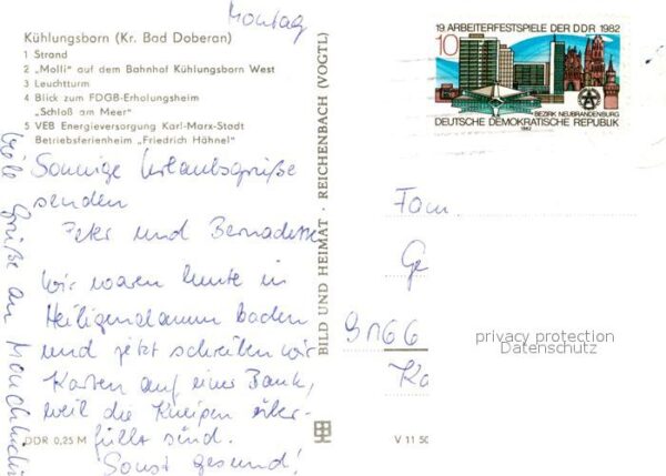 Kuehlungsborn Ostseebad Strand Molli Bahnhof Leuchtturm FDGB Er – Bild 2