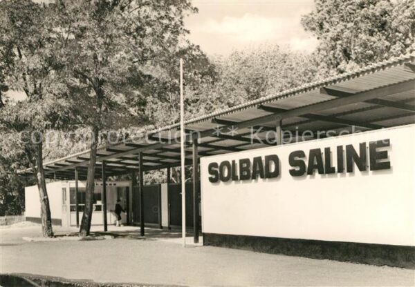 Halle Saale Solbad Saline Eingang