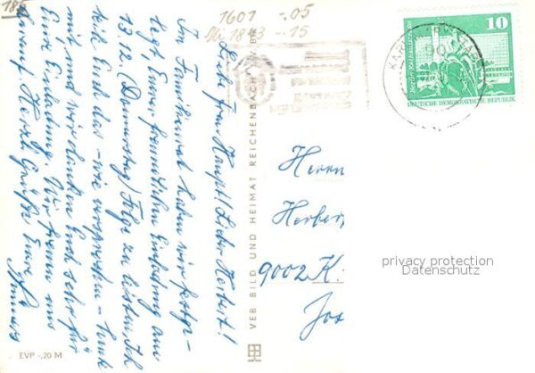 Karl-Marx-Stadt Rosenhof Strassencafe – Bild 2