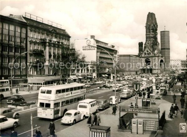 Berlin Kurfürstendamm Gedächtniskirche