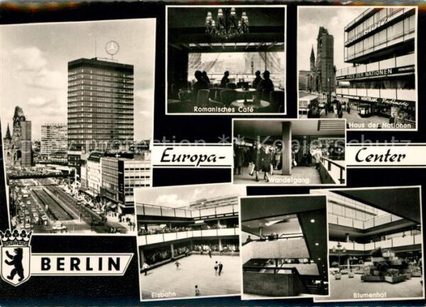 Berlin Europa Center Romanisches Cafe Haus der