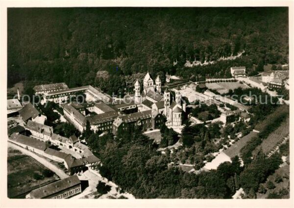 Maria Laach Glees Wallfahrtskirche Kloster Fliegeraufnahm