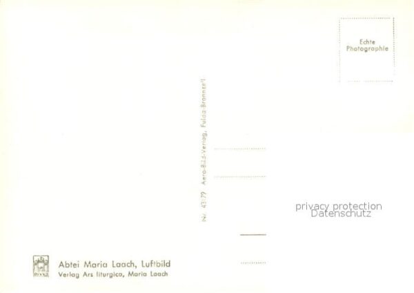 Maria Laach Glees Wallfahrtskirche Kloster Fliegeraufnahm – Bild 2