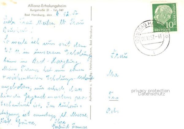 Bad Harzburg Allianz Erholungsheim – Bild 2