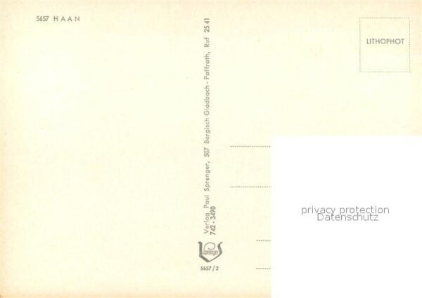 Haan Rheinland Rathaus Sparkasse Kaiserstrasse Heidber – Bild 2
