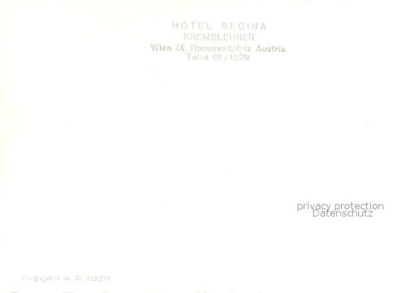 Wien Hotel Regina Kremslehner Kirche Flieger – Bild 2